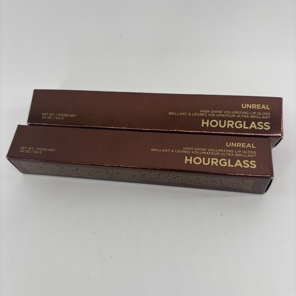 Hourglass Other - 2 x NEW Hourglass Unreal High Shine Voluminizing Lip Gloss - Full Size - Impact